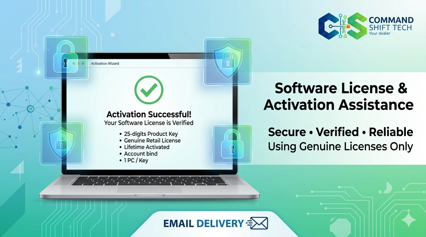 Software License & Activation Assistance