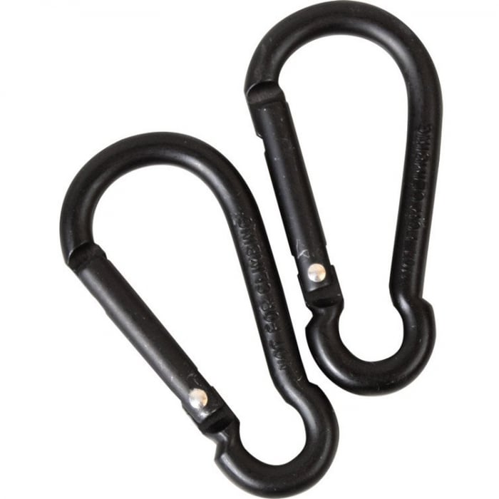 Kombat UK 8mm Standard Black Carabiner