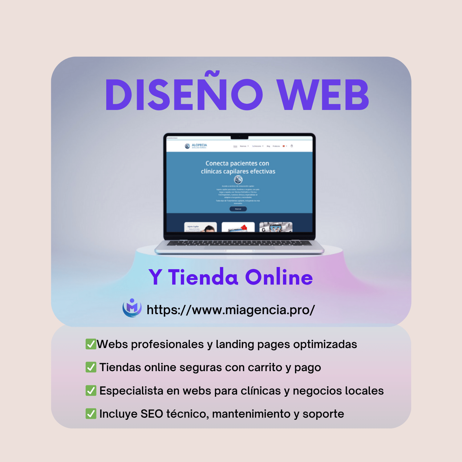 Landing Page Profesional – Diseño Web Básico (Servicio Inicial)