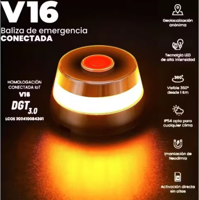 Baliza V-16 Premium Homologada DGT