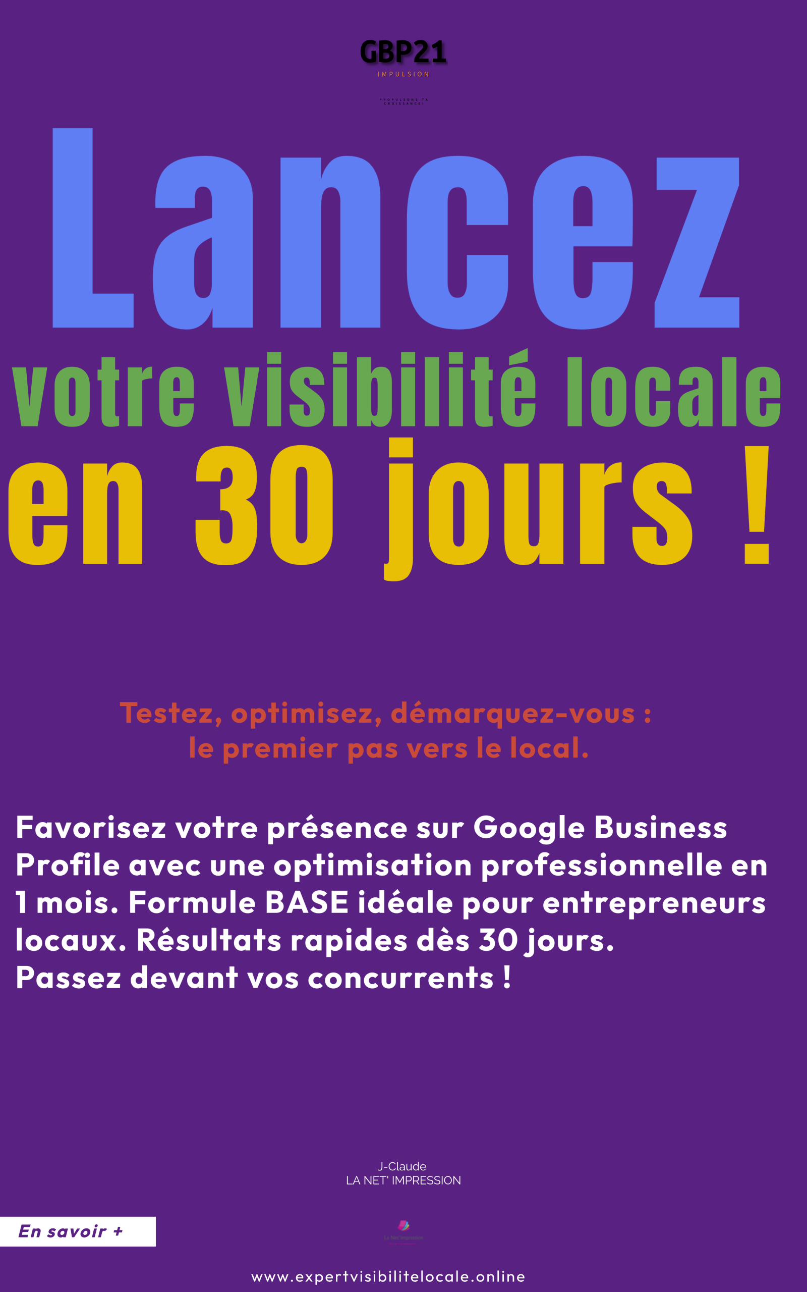 FORMULE BASE IMPULSION GBP 21