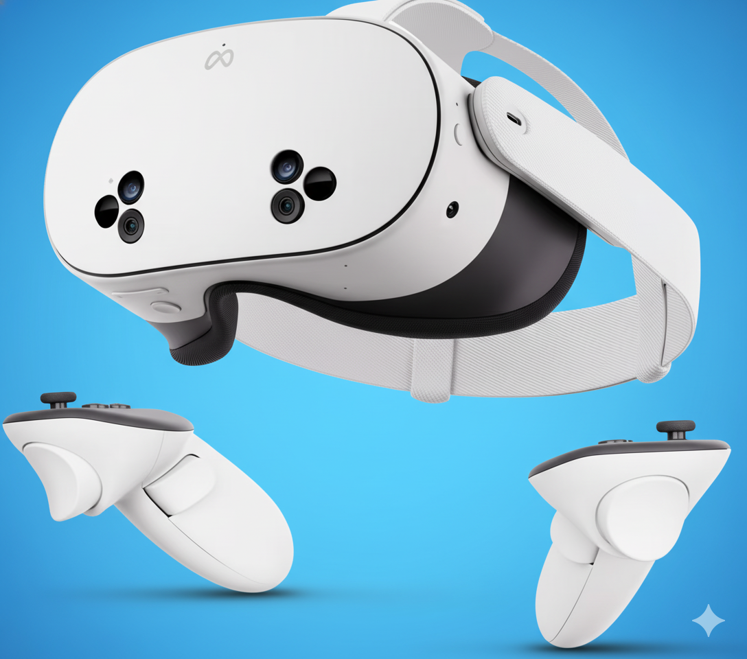 Meta Quest 3S VR-briller (128 GB)