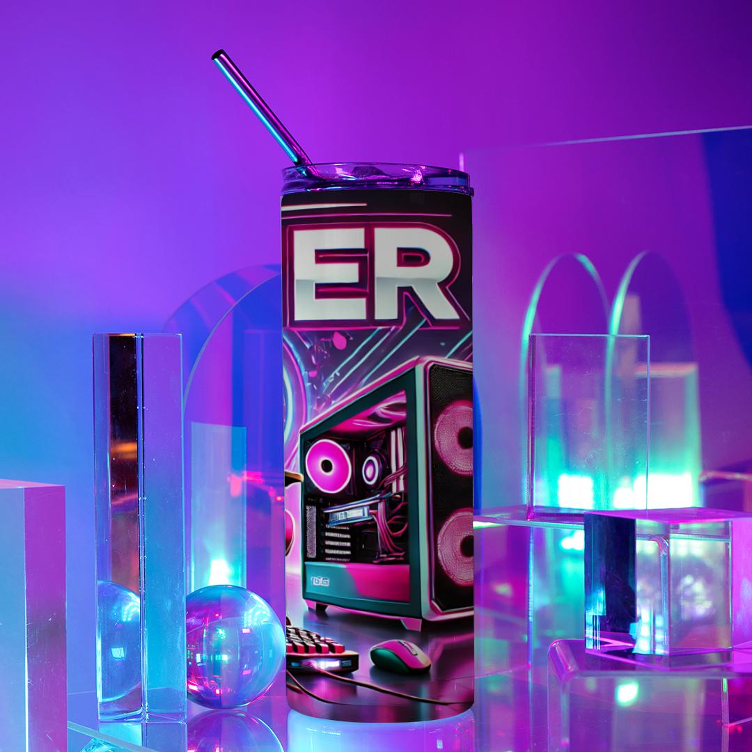 Gamer-themed tumbler