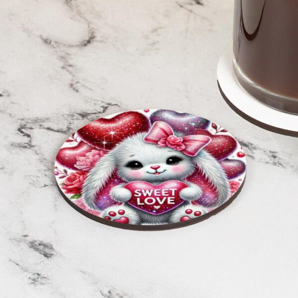 Sweet Love Valentine  set of 4 Coasters