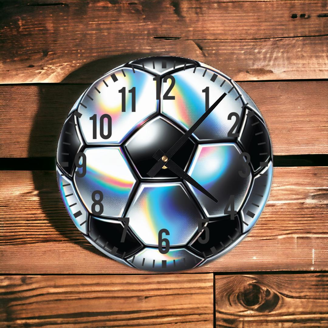 Soccer Ball Wall Clock
