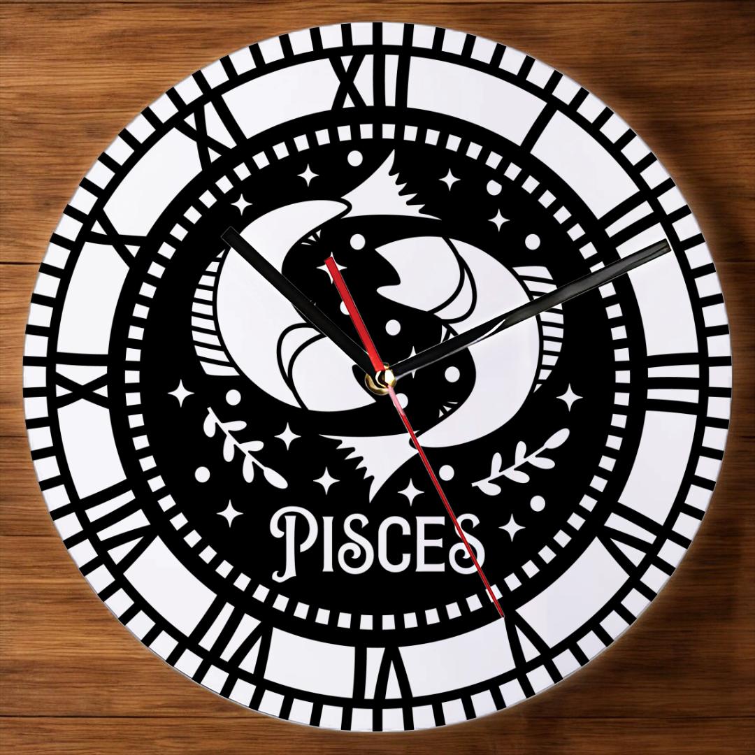 Zodiac  signs Wall Clocks