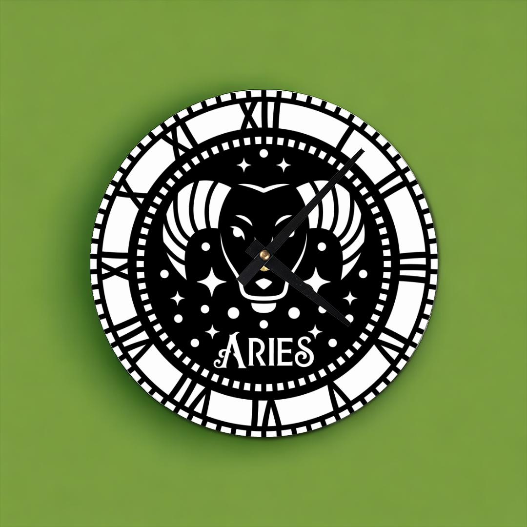  Zodiac  signs Wall Clocks