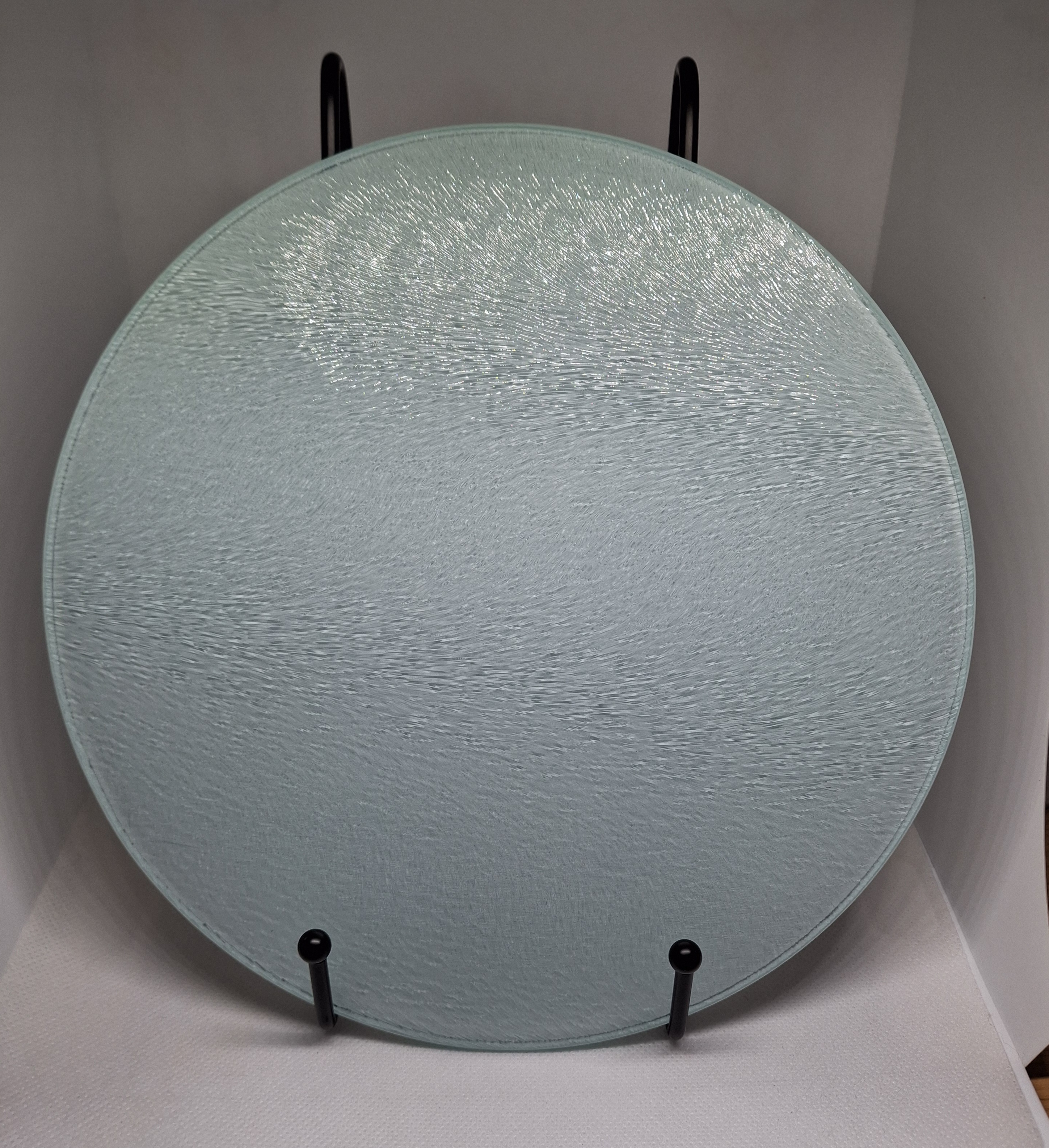 Personalize Textured Glass Decorative chopping board/Plate