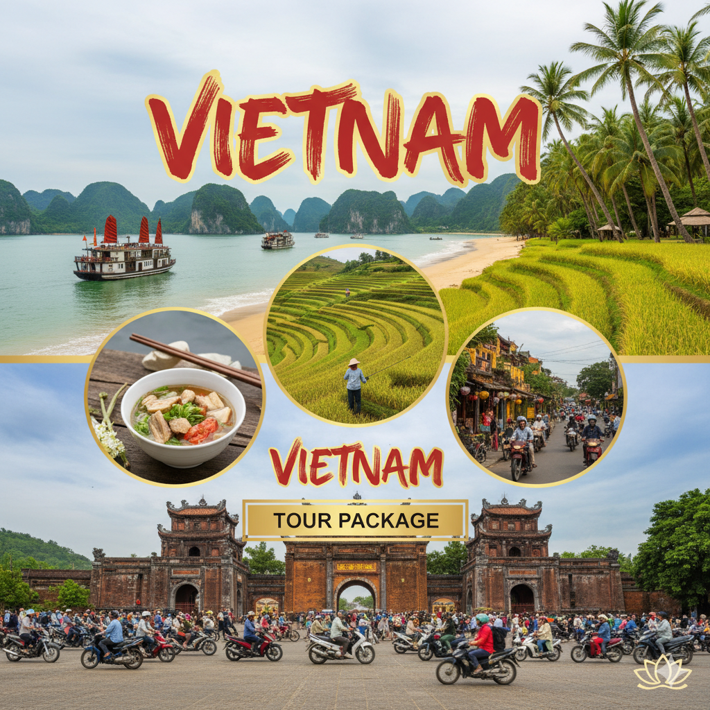 VIETNAM PACKAGE (Ho Chi Minh City β Mekong Delta β Cu Chi Tunnels β Vung Tau β Ho Chi Minh City)