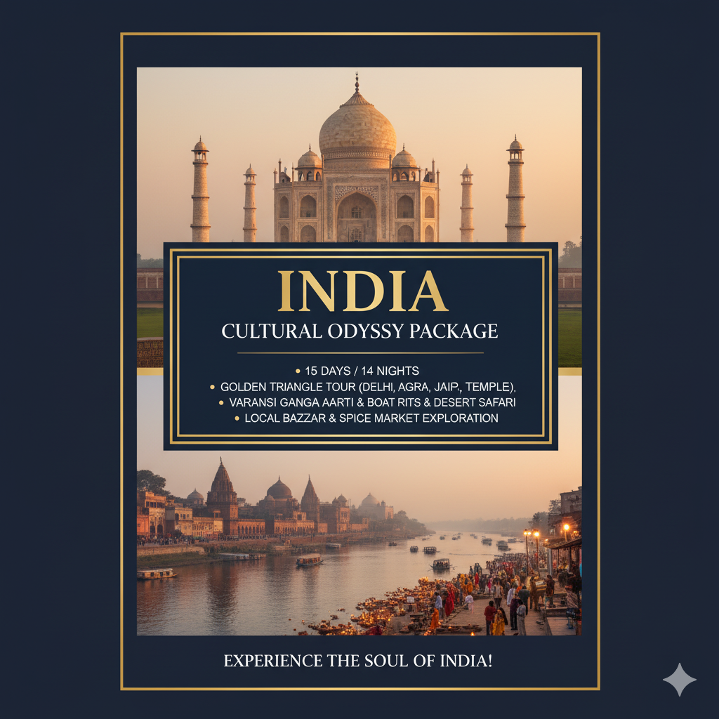 INDIA PACKAGE (Delhi – Manali – Kullu – Delhi)