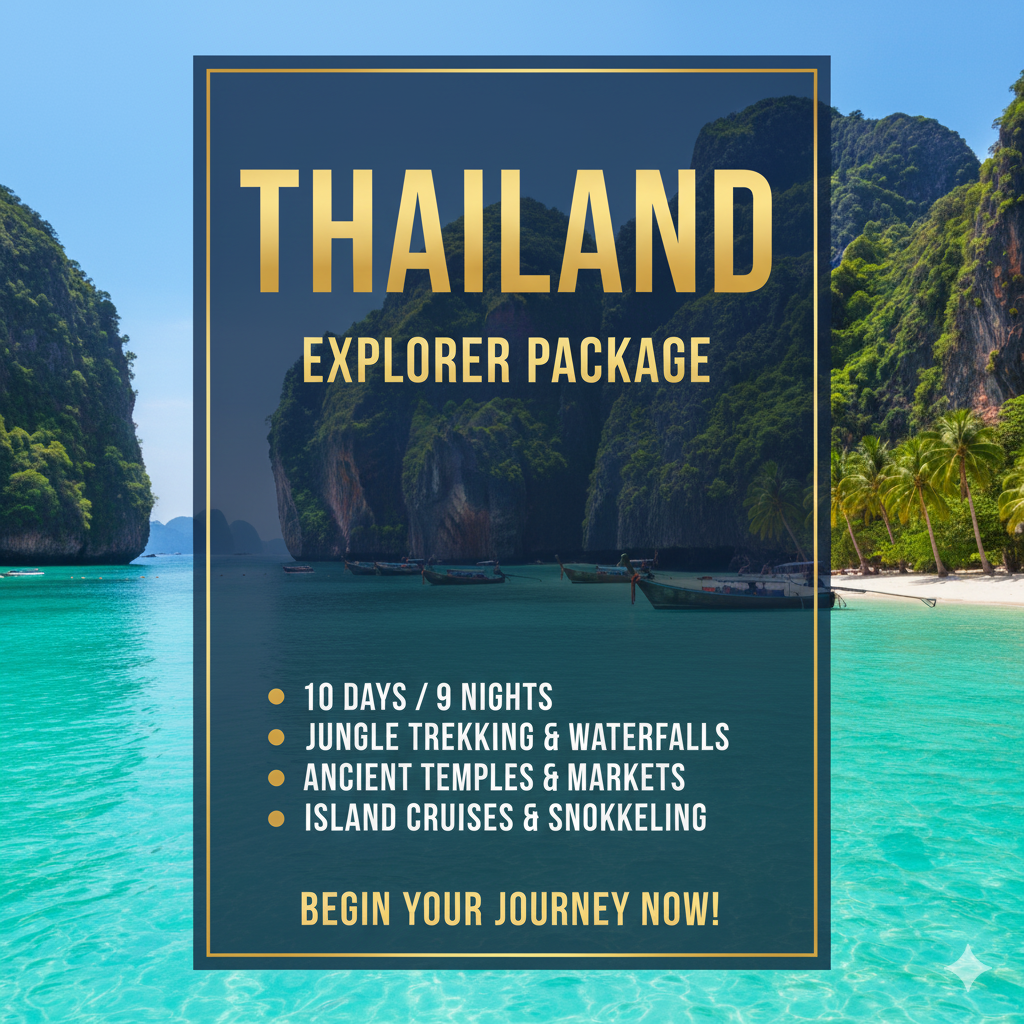 THAILAND PACKAGE (Bangkok β Pattaya β Bangkok)