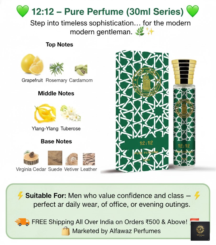 12:12 – Pure Perfume (30ml Series)
