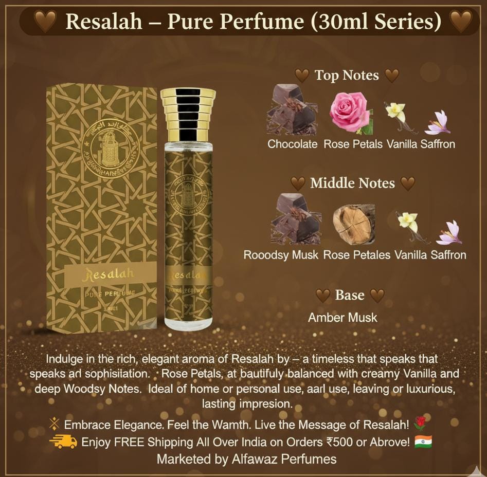 Resalah – Pure Perfume (30ml Series)