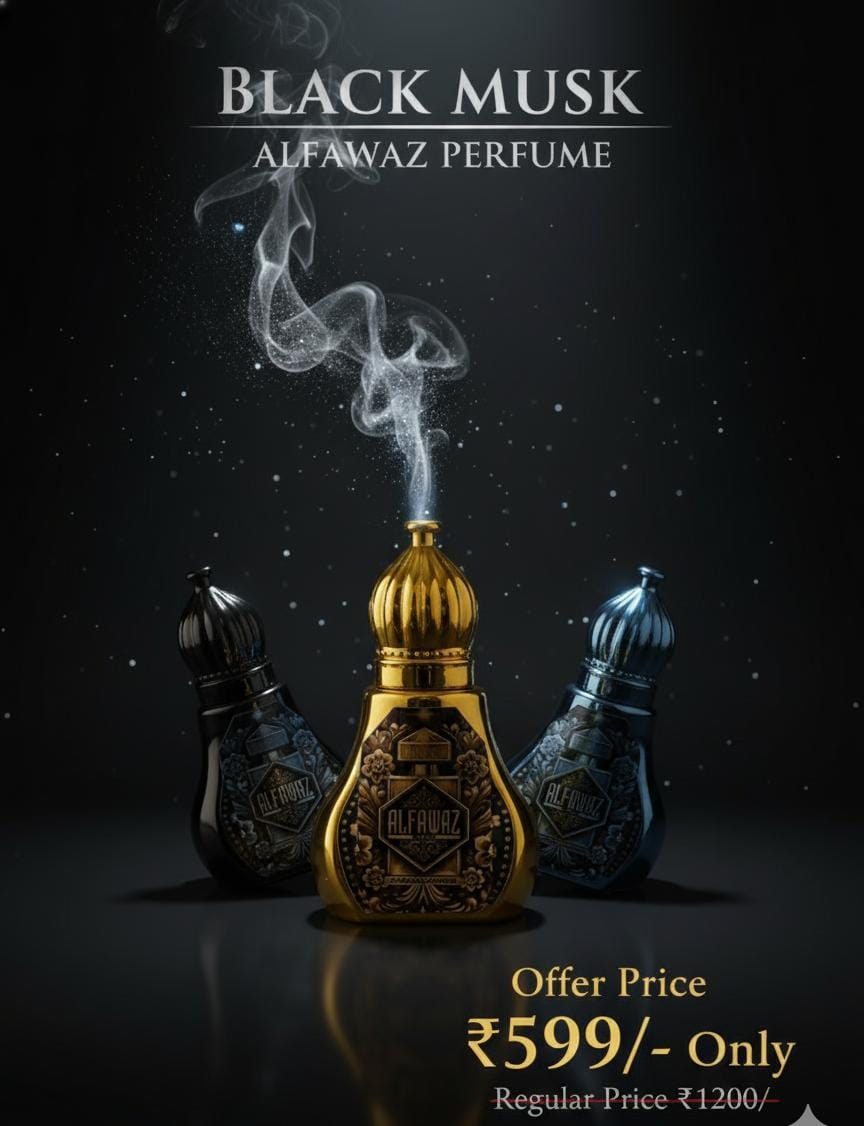 BLACK MUSK- Alfawaz Perfumes