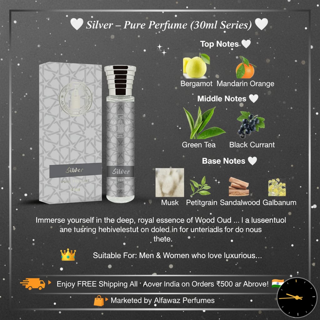  Silver – Pure Perfume (30ml Series)
