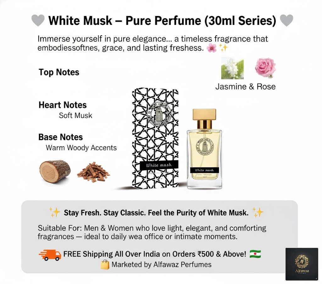 White Musk – Pure Perfume 
