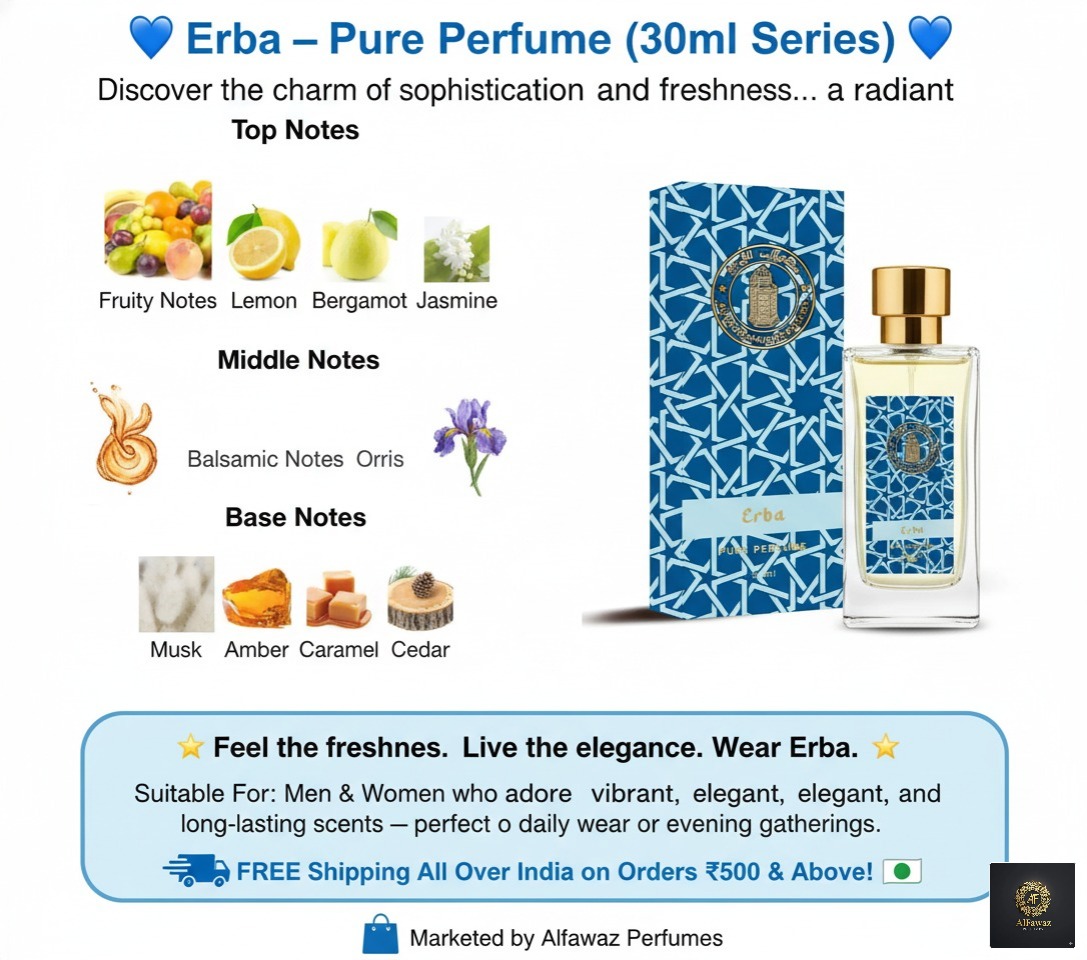 Erba – Pure Perfume (30ml Series