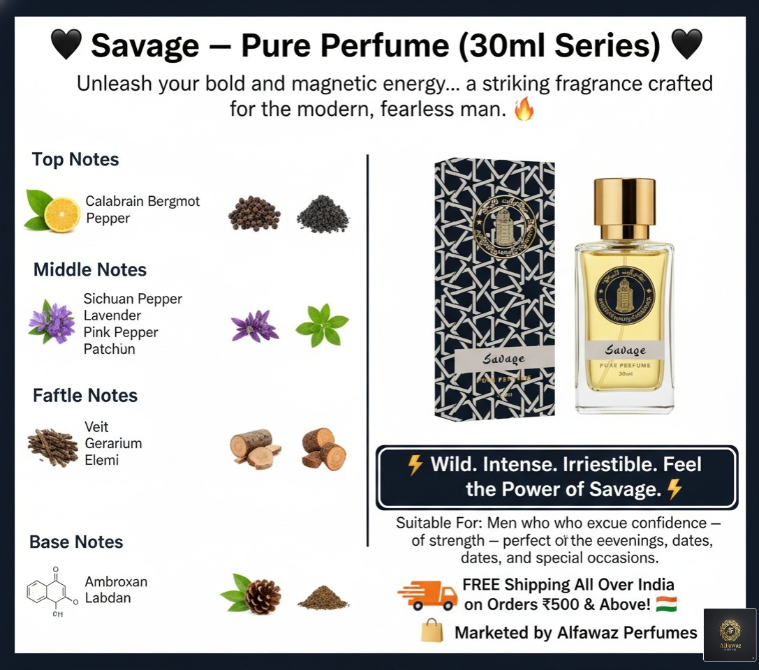 Savage – Pure Perfume (30ml Series) 