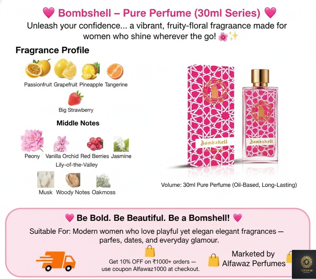  Bombshell – Pure Perfume (30ml Series)