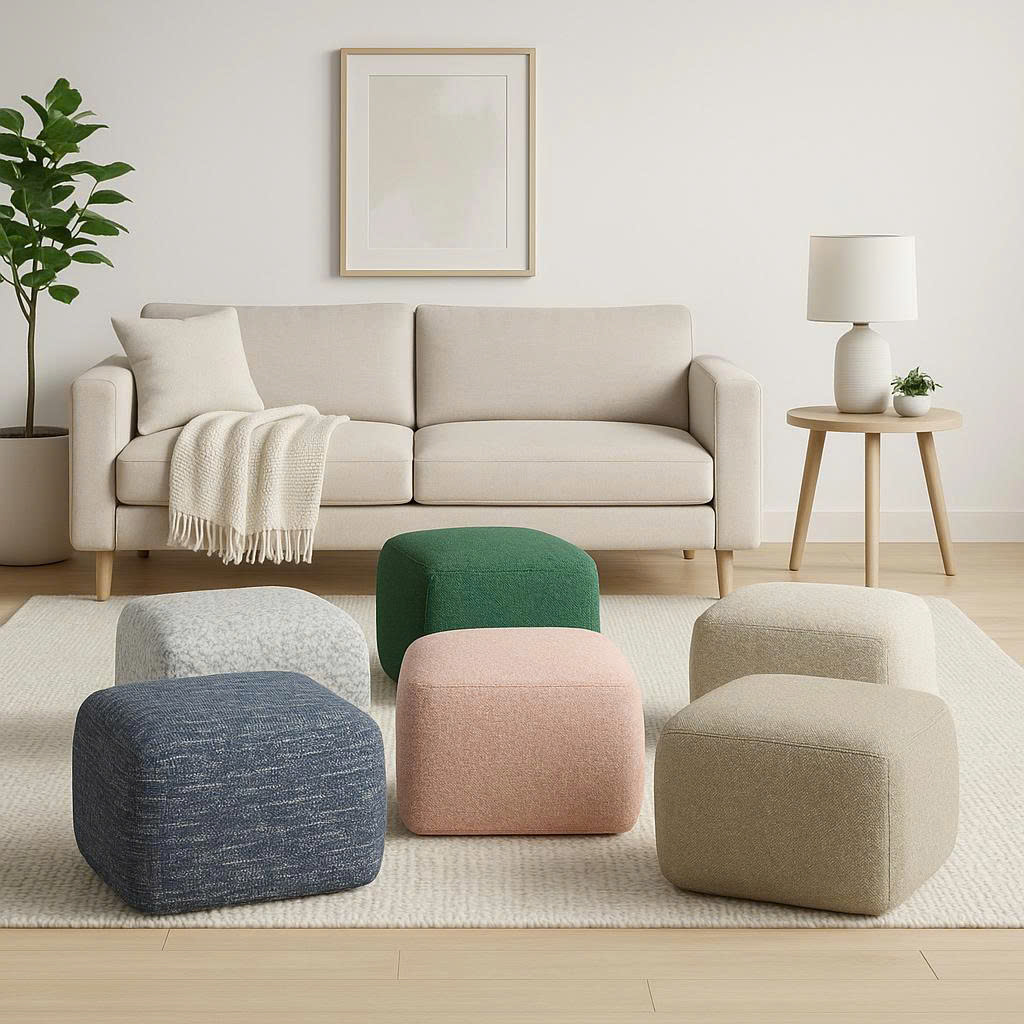 each ( 24") Pouf
