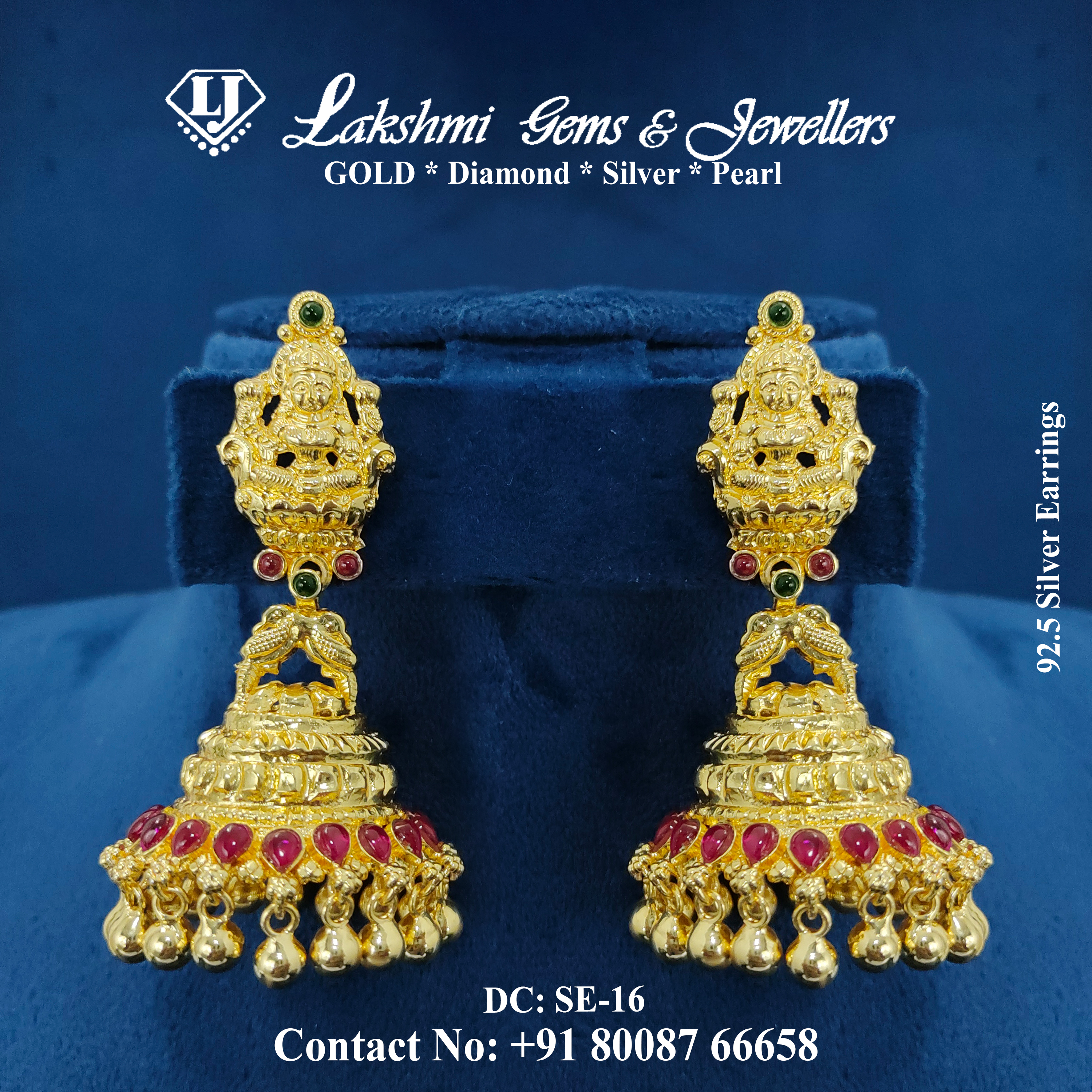 92.5 Silver Earrings