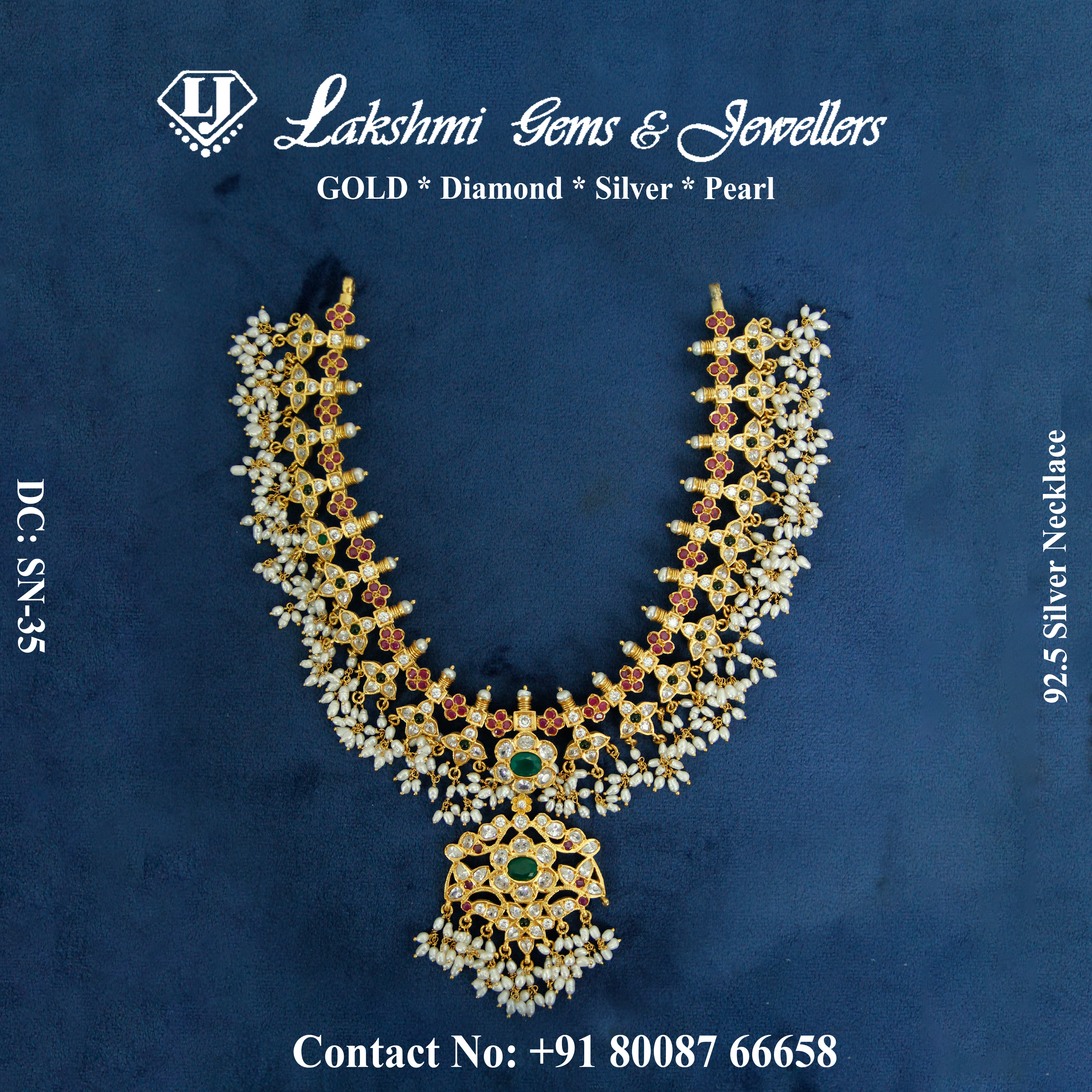 92.5 Silver Necklace