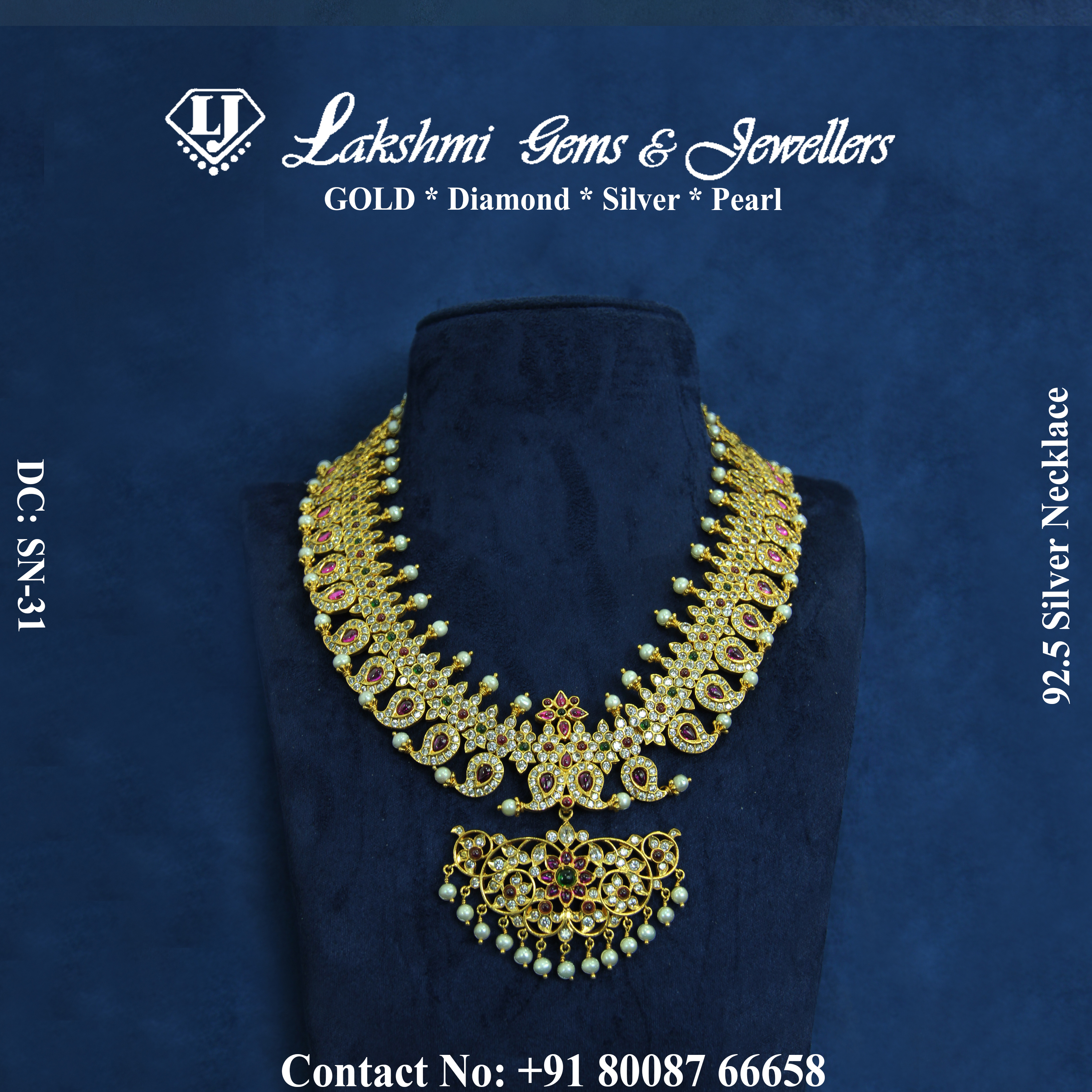 92.5 Silver Necklace