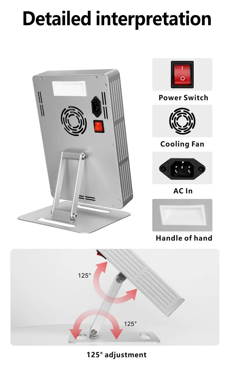 Red light therapy panel
