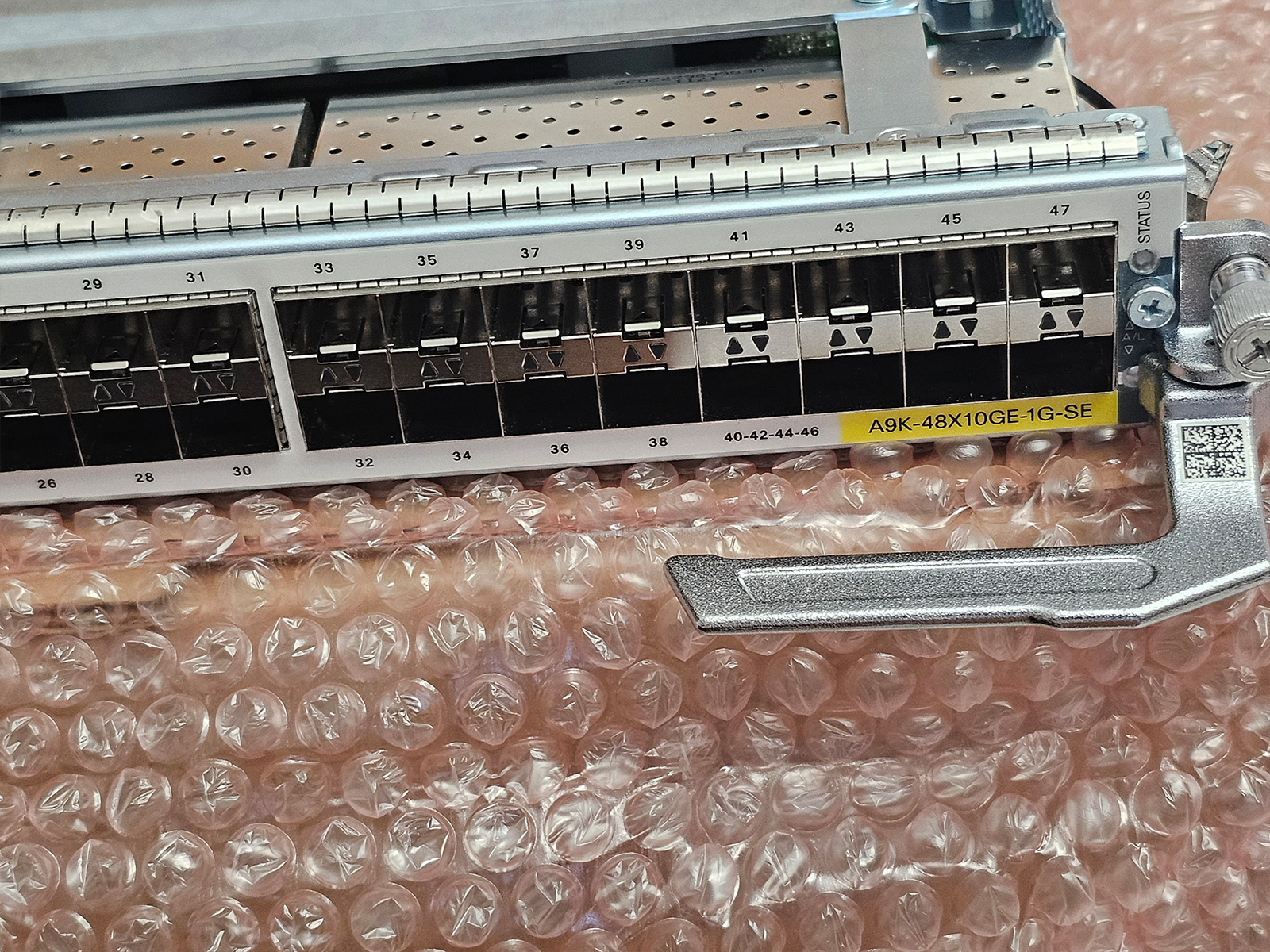 CISCO REF-A9K-48X10GE-1G-SE  3th Line card used