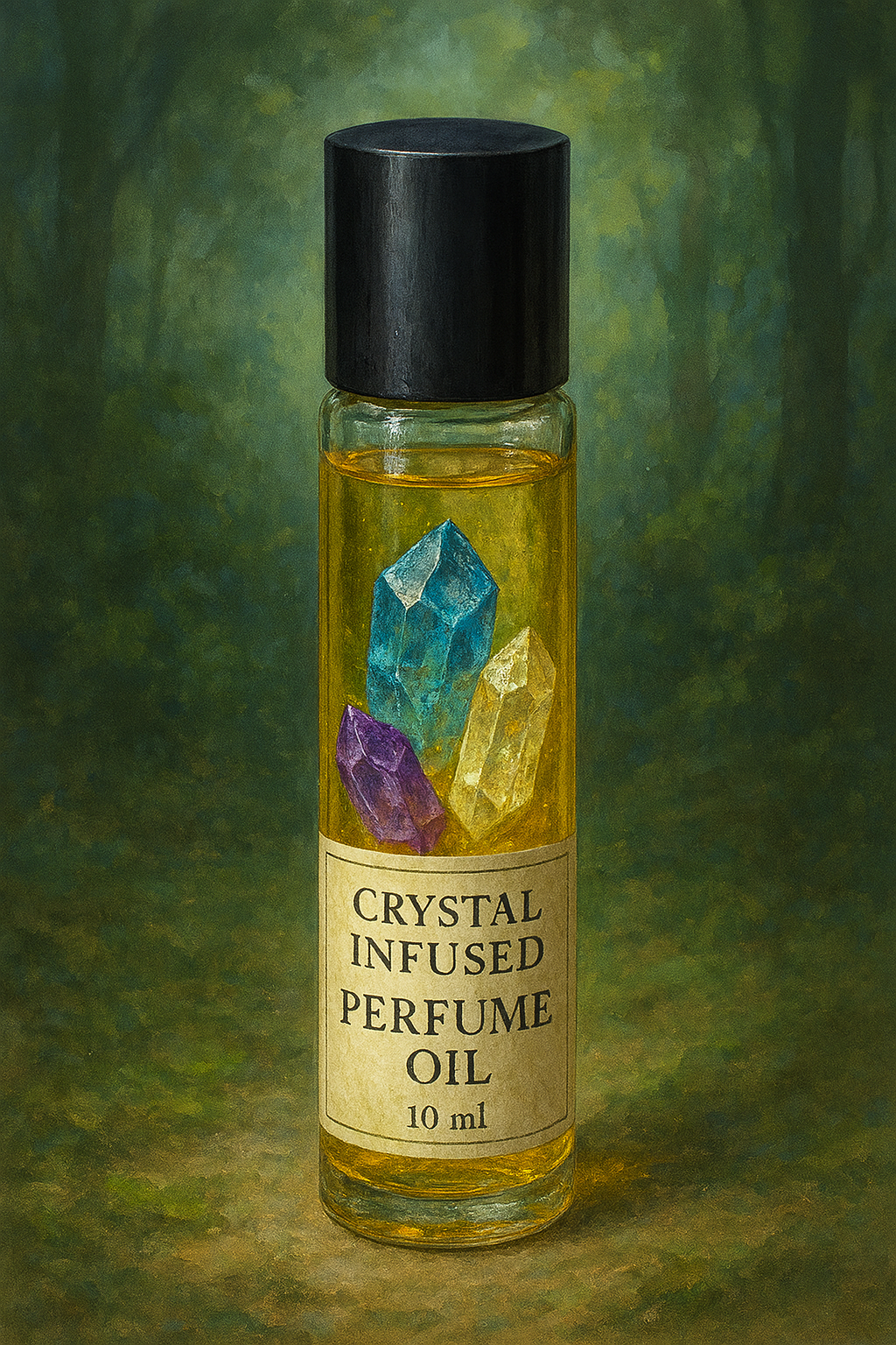 Crystal Infused Perfume Oil