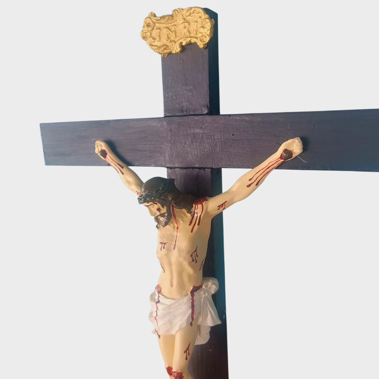 Kit 5 Crucifixo Barroco Parede