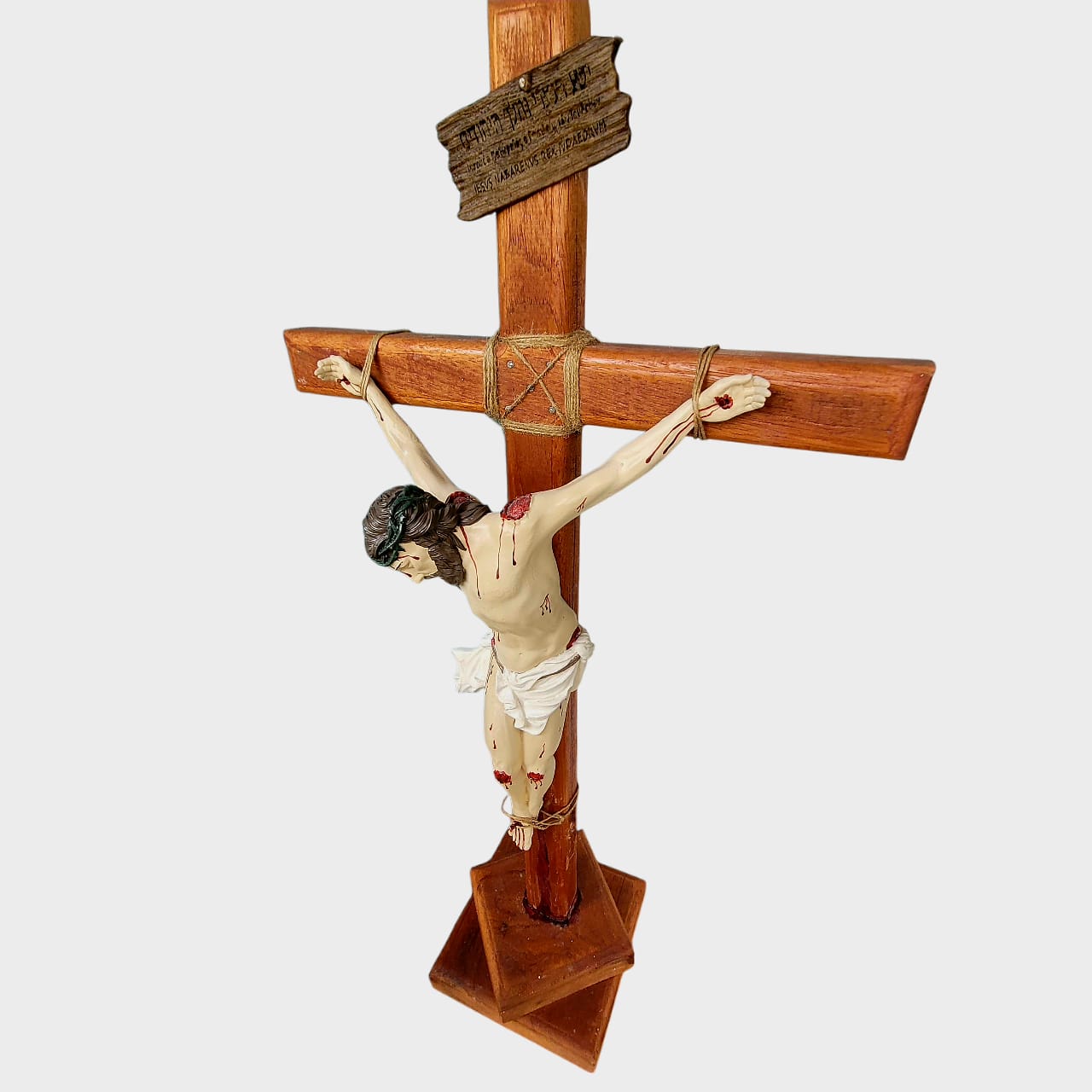 Crucifixo Chagas Realistas 85 Cm