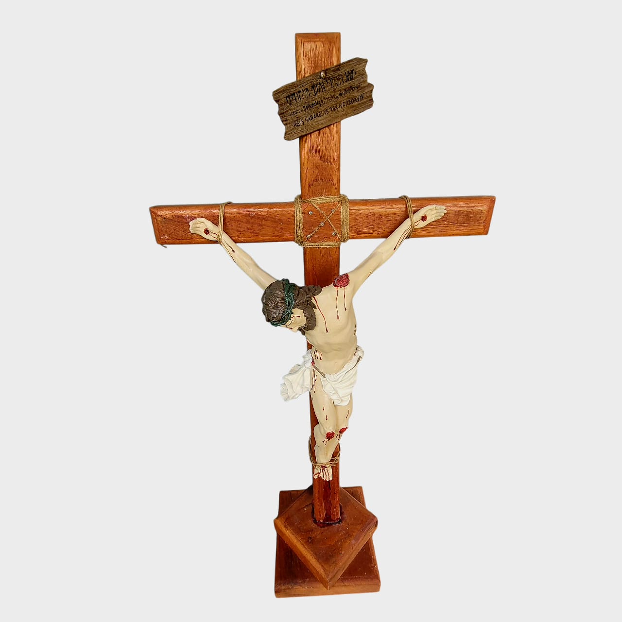 Crucifixo Chagas Realistas 85 Cm