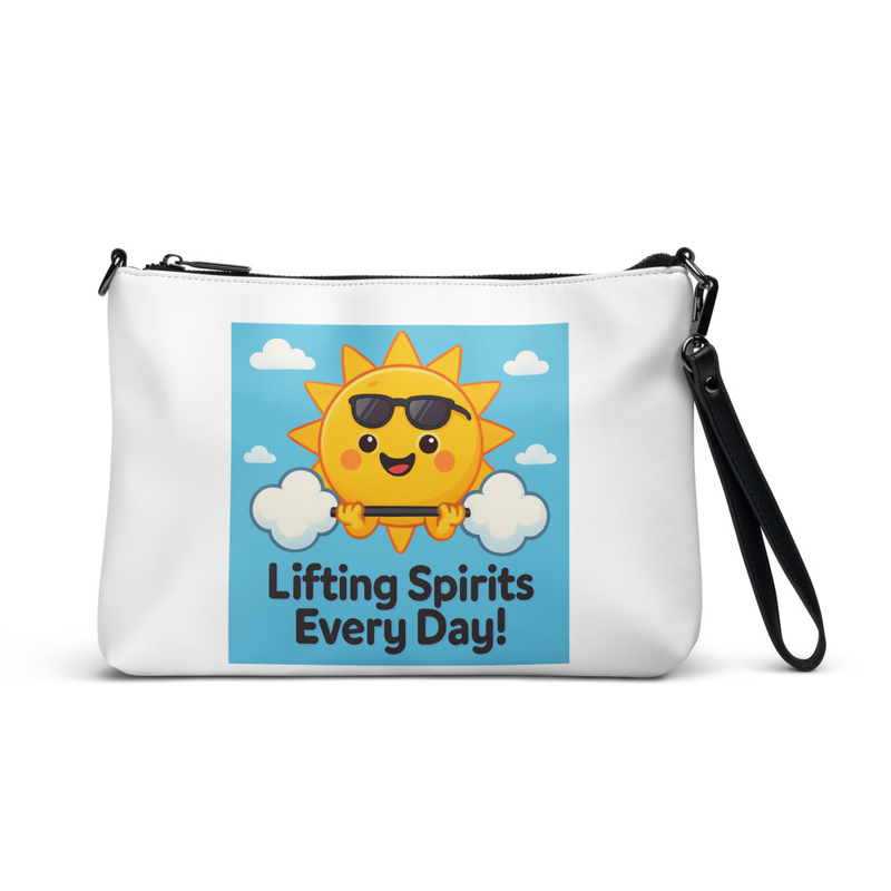 Spirit Wear Inspirational Crossbody Bag with Uplifting Design