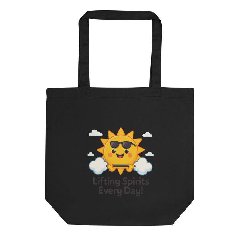 Christian Eco Tote Bag - Lifting Spirits Every Day
