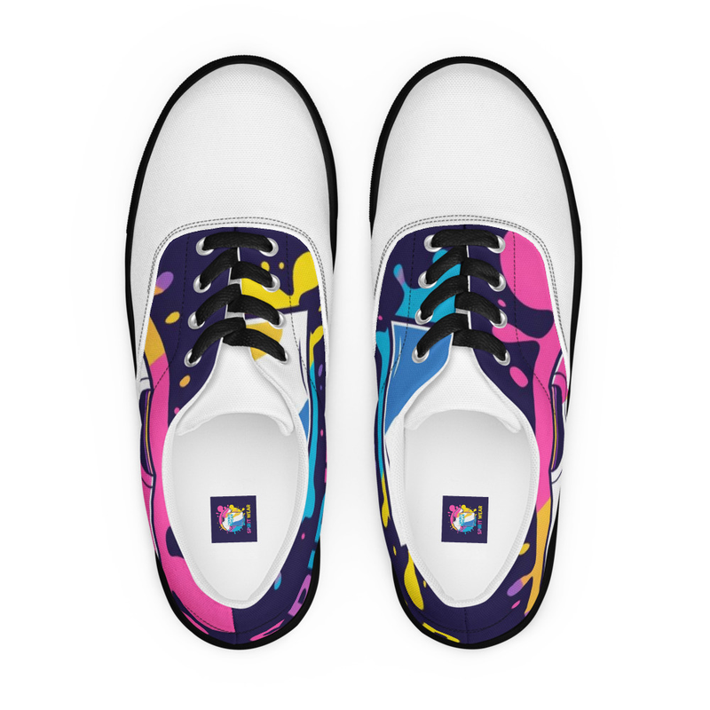 Spirit Wear Women's Christian Canvas Shoes with Colorful Design