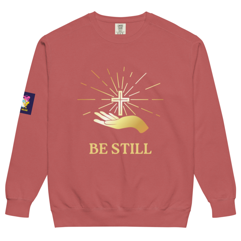 Be Still Christian Sweatshirt