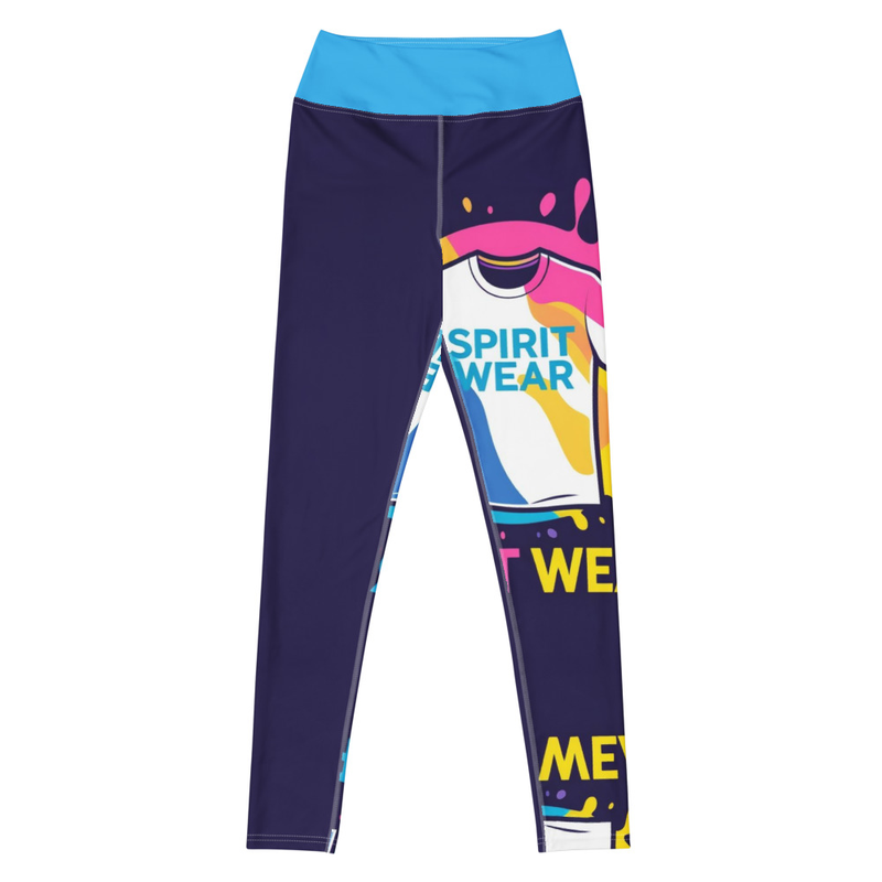 Spirit Wear Christian Yoga Leggings with Inspirational Design
