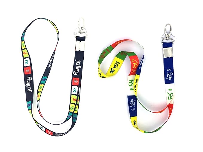 Colorful Printed Lanyards (Pack of 2)