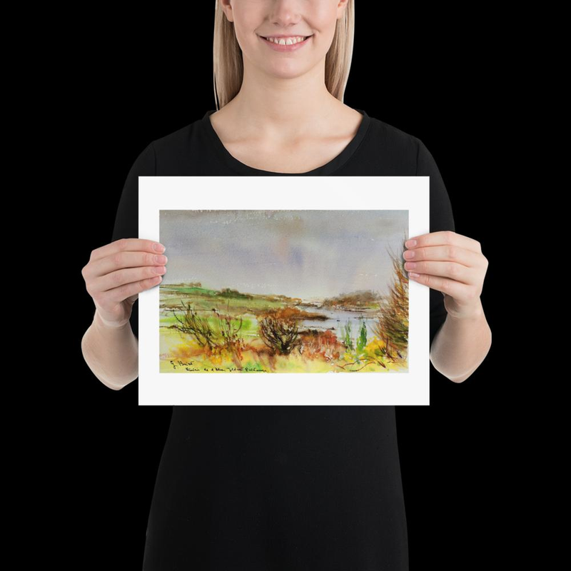 Fond de l'Aber-Ildut au printemps