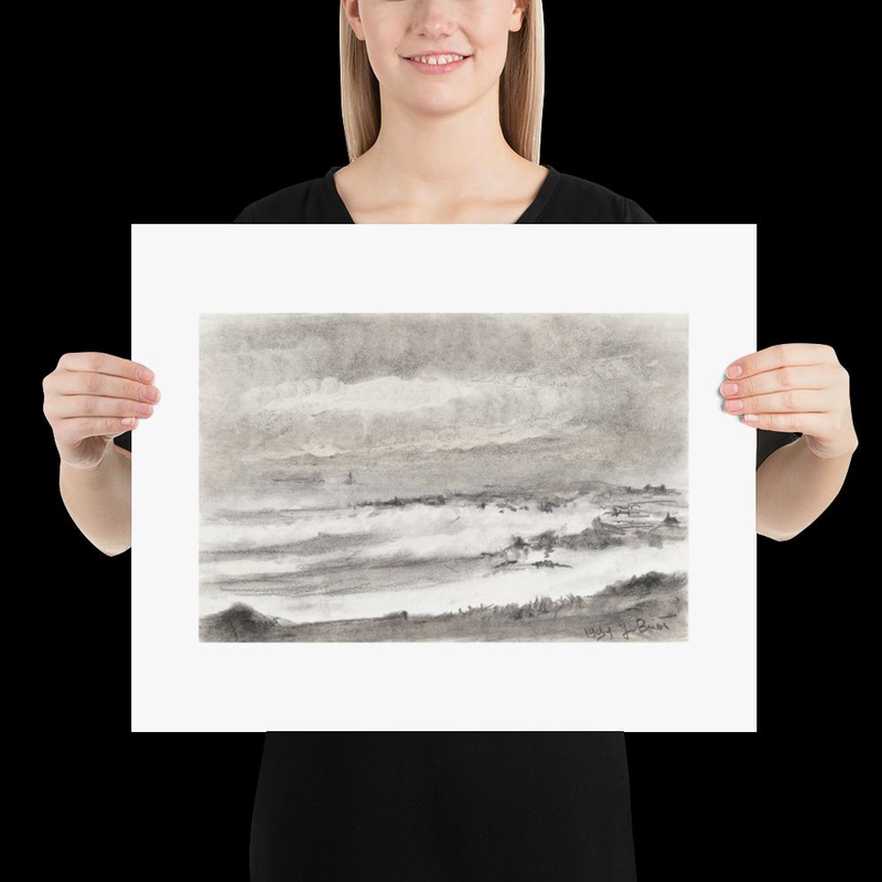 Tempête sur le côte 91