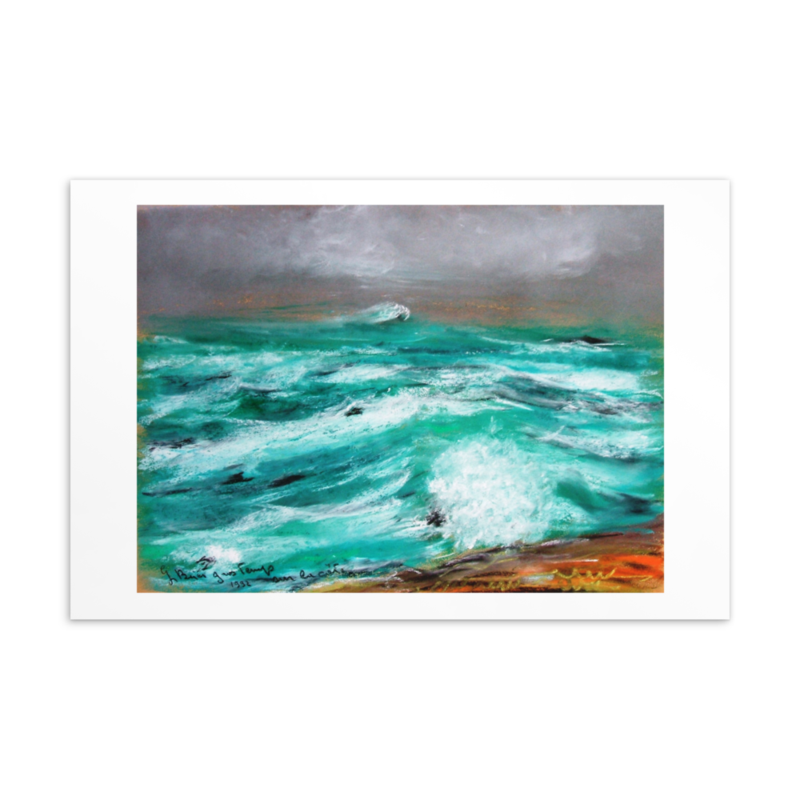 Standard Postcard La côte 1992