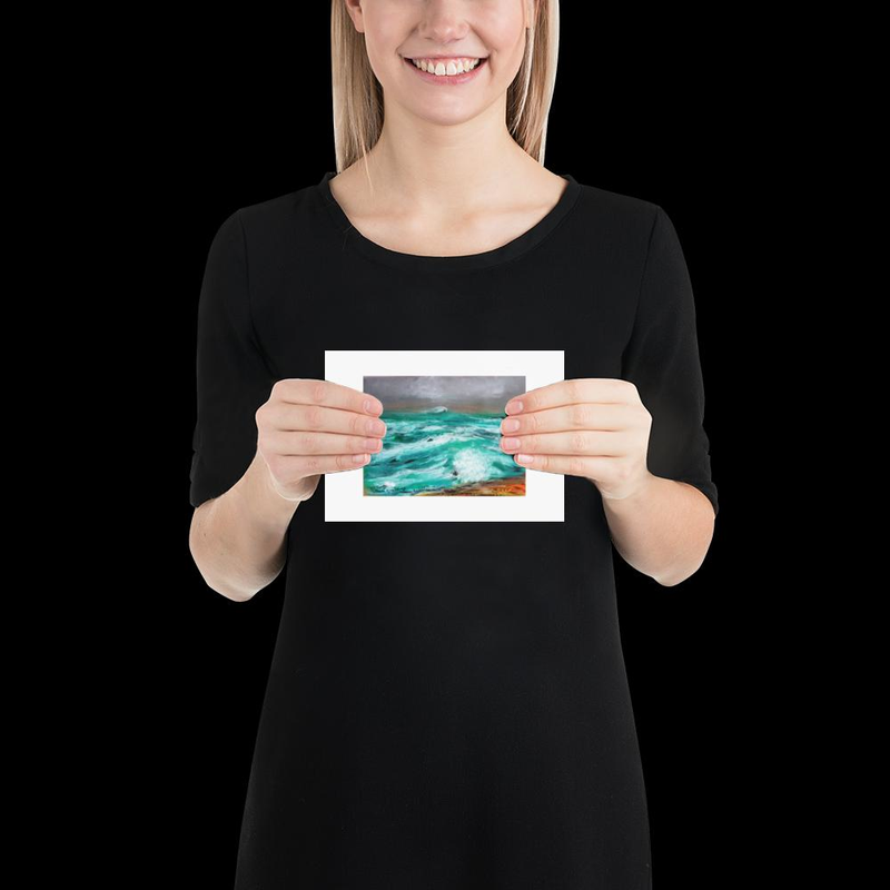 Gros temps sur la côte 1992