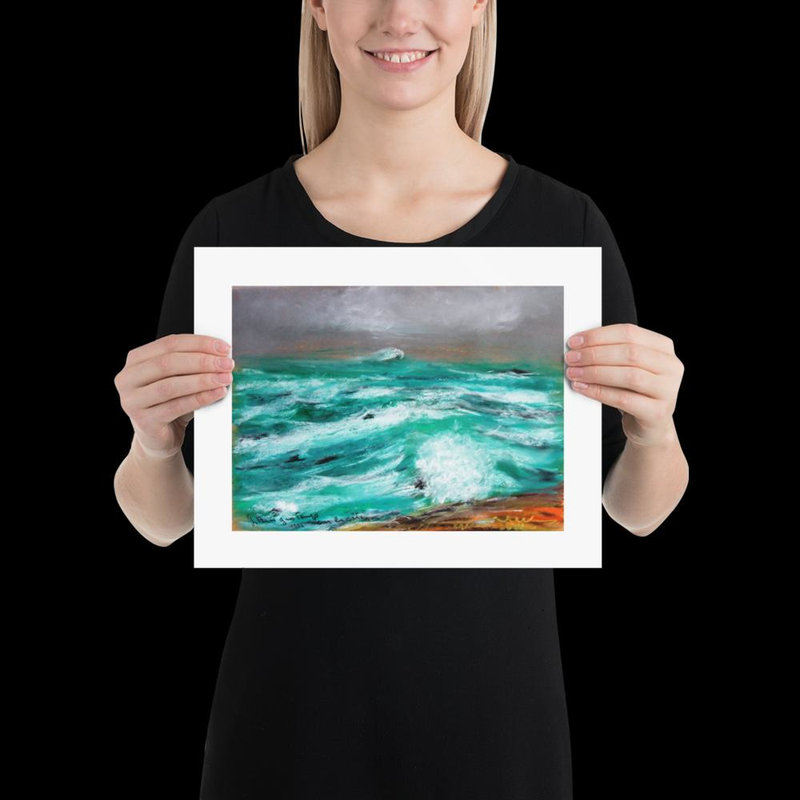 Gros temps sur la côte 1992