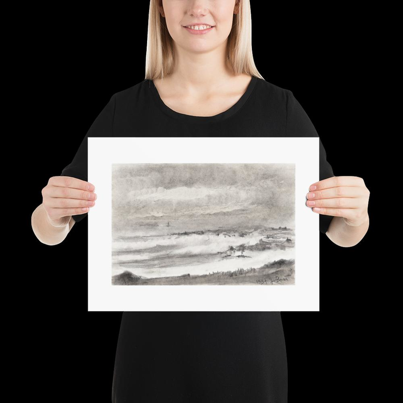 Tempête sur le côte 91