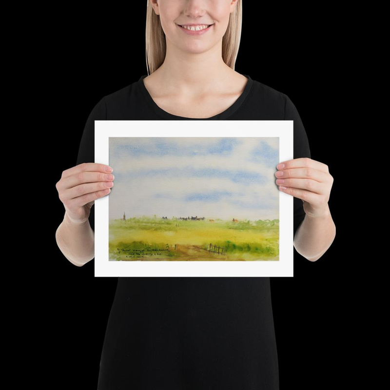 Horizon de Landunvez l'été