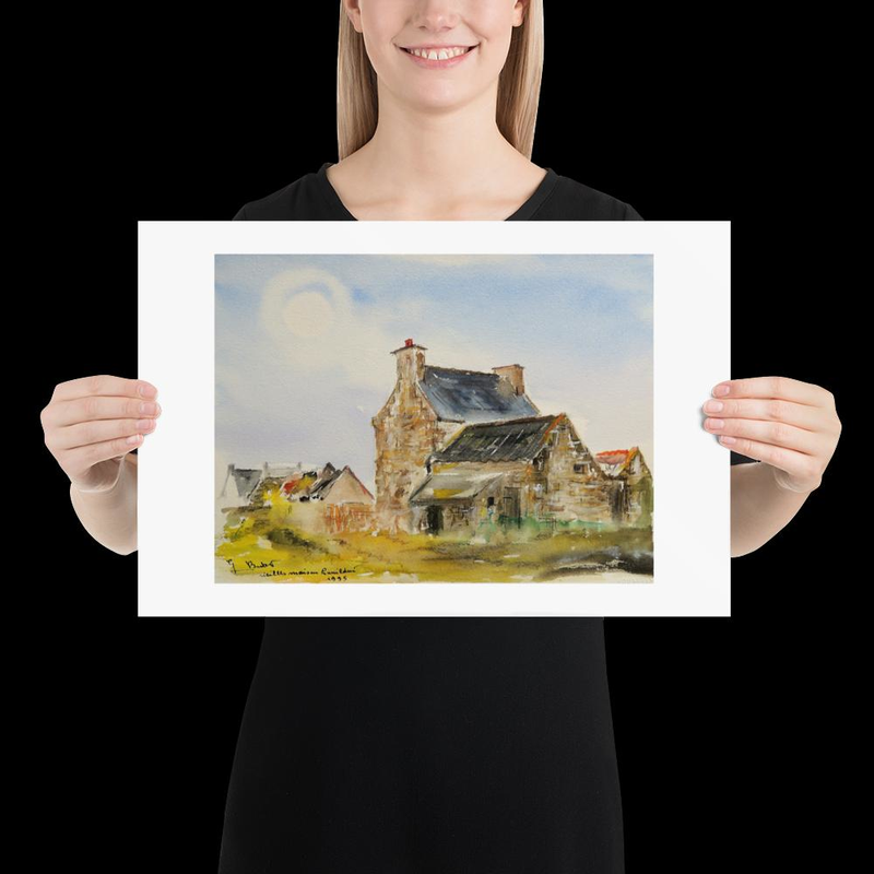 Vieilles maisons Lanildut 1995