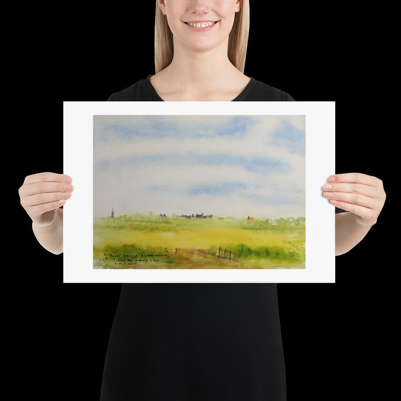 Horizon de Landunvez l'été