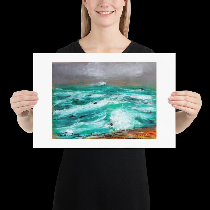 Gros temps sur la côte 1992