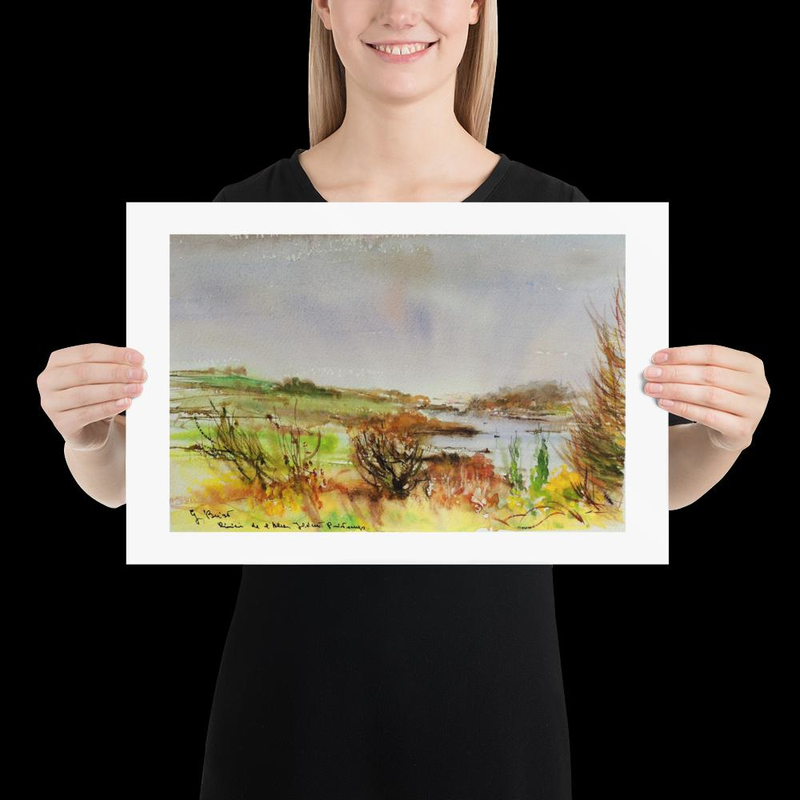 Fond de l'Aber-Ildut au printemps